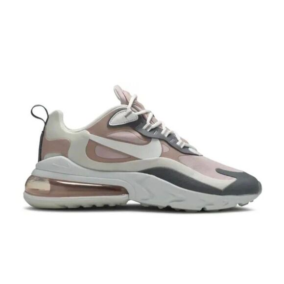 NIKE Air Max 270 React 'Plum Chalk' Running Shoes Size 8 - Picture 1 of 12